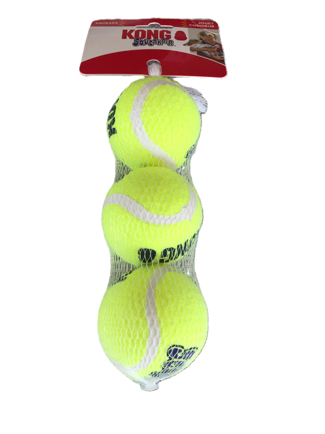 Kong large tennis ball 3 pack